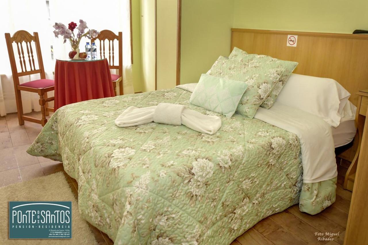 Hostal Ponte Dos Santos 里瓦德奥 外观 照片