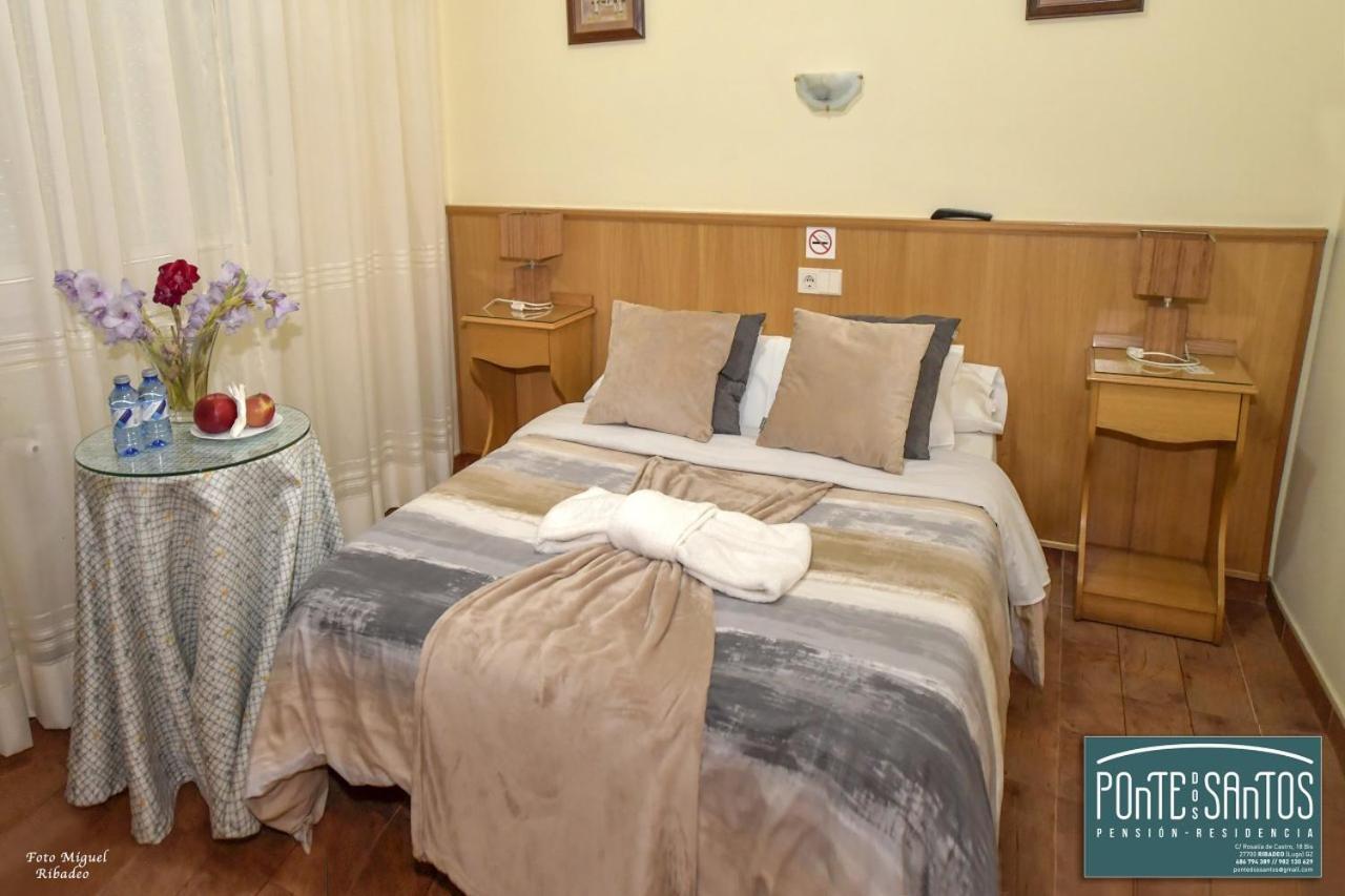Hostal Ponte Dos Santos 里瓦德奥 外观 照片